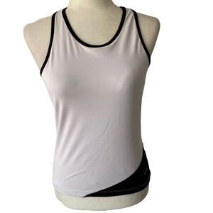 Champion White Cross Back Exercise Top SZ XL